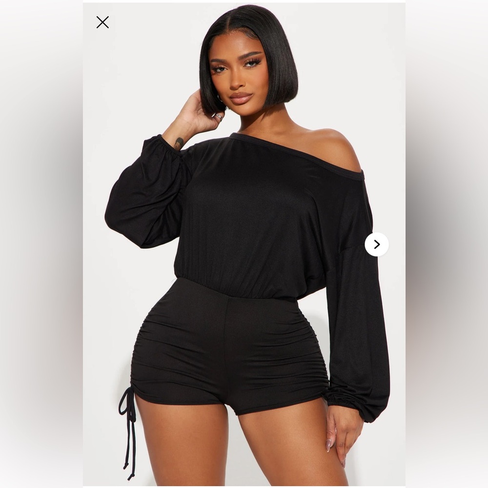 Always Casual Romper Black
